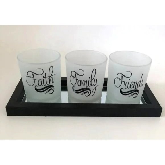 new bellavilla 4 pc decorative candle garden - Picture 2 of 5